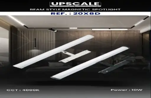 [20X8D-10WH                                        ] APPLIQUELEDMAGNETIQUEAPPARENTORIENTABLEFLUTEWHITE10W48V4000KUPSCALE